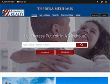 Tablet Screenshot of neuhaushomes.com